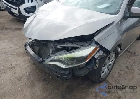 2016 Toyota Corolla Le из США, поврежденный, VIN 2T1BURHE4GC677781